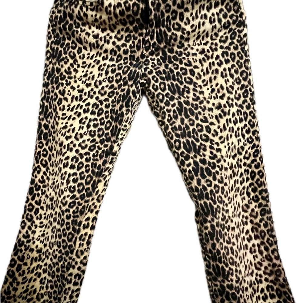 Paris Blues Animal Print Patterned Pants